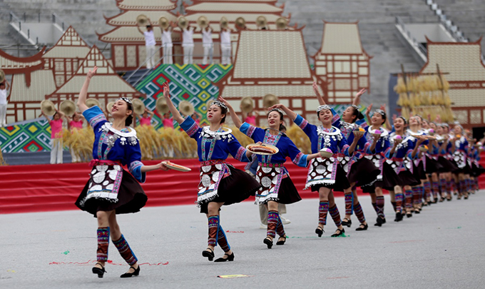 广西三江侗族自治县隆重举行成立70周年庆祝活动 图片报道 第6张