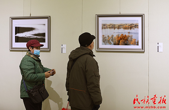 第二届“石榴杯”甘肃省民族书画摄影作品展暨民族古籍保护成果展北京专展开幕 图片报道 第5张