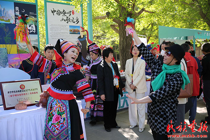 “潮玩三月三 相约游广西”（北京）宣传推广活动暨广西非遗精品艺术展演在京举办 图片报道 第18张