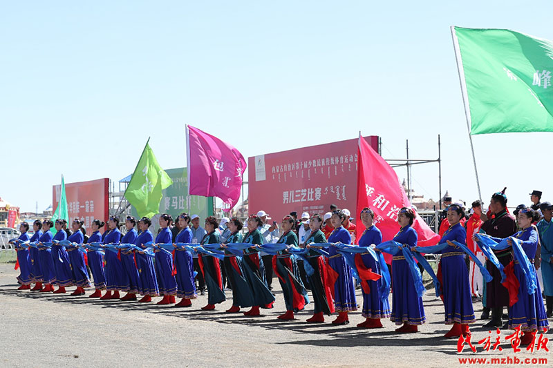 内蒙古自治区第十届少数民族传统体育运动会四子王旗分赛场全面开赛 图片报道 第15张