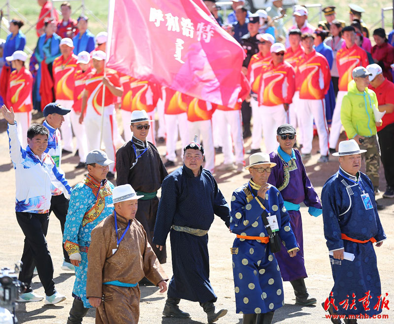 内蒙古自治区第十届少数民族传统体育运动会四子王旗分赛场全面开赛 图片报道 第7张