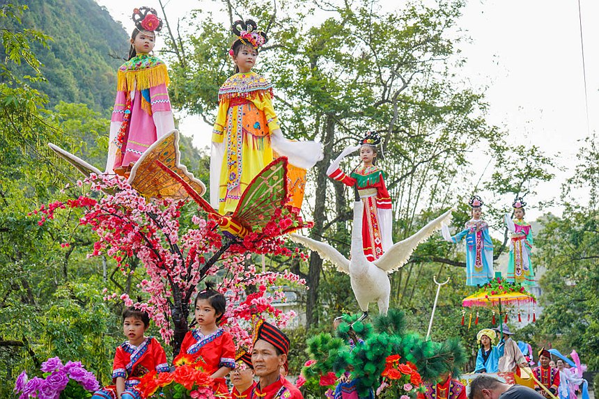 广西德保：传统“三一八”歌节呈上民俗文化大餐 图片报道 第3张