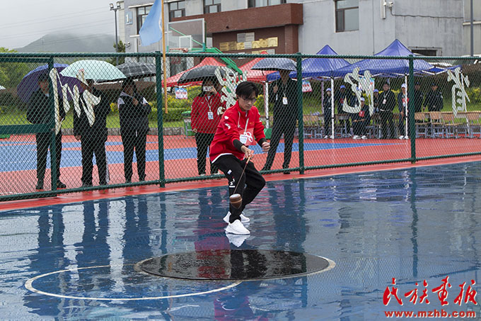 吉林省第八届少数民族传统体育运动会陀螺项目精彩瞬间 图片报道 第2张