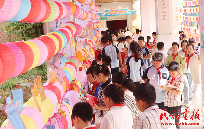 广西南宁市体强路小学：开展校园特色活动迎中秋 图片报道 第1张